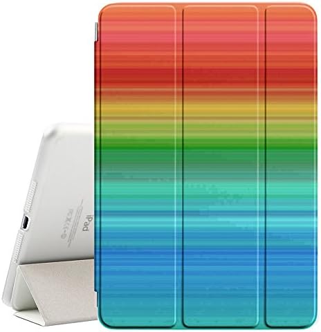 Graphic4you Grainbow צבעים אולטרה סלים נרתיק עמדת כיסוי חכם [עם פונקציית שינה/ערות] עבור Apple iPad Air 2